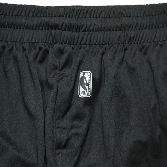 NBA Basketball Shorts Woven Active Black Red XL - Picture 4 of 6